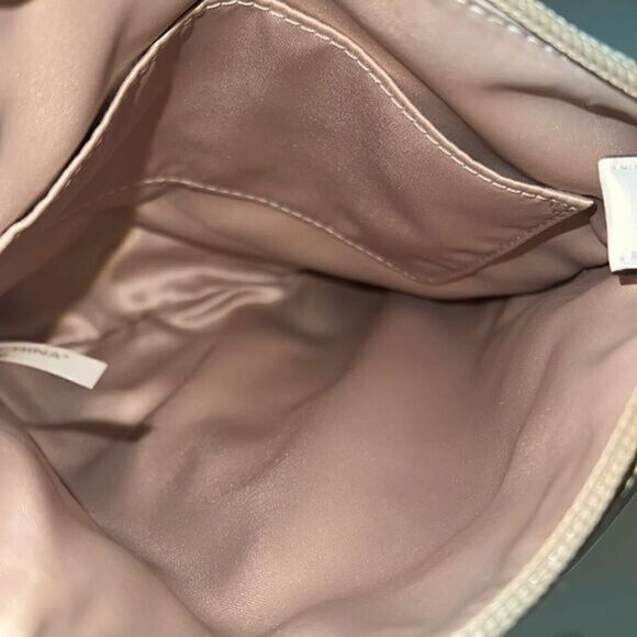 Coach Tan and White Patent Leather C Signature Crossbody Bag - Picture 11 of 16